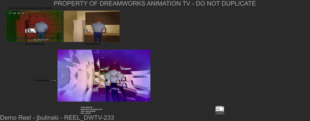 Visual Effects, Color, and Texture Design for Beetle Vision — 3Below: Tales Of Arcadia
