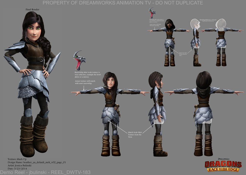 Artwork from Dragons Race to the Edge