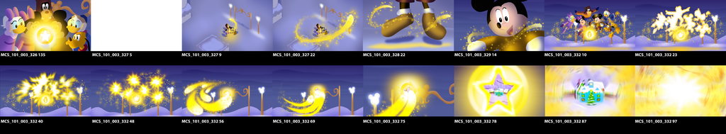 Lighting Keys and Visual Effects Design — Mickey and The Very Many Christmases
