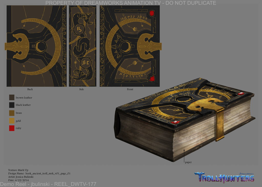 Color and Texture Design — Trollhunters: Tales Of Arcadia