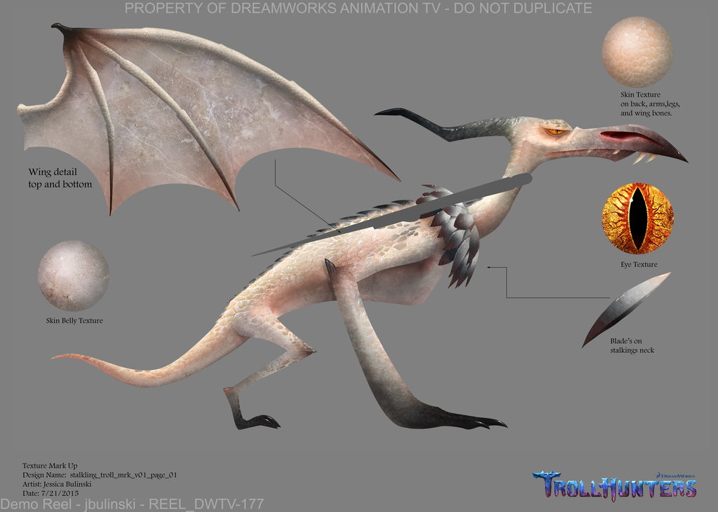 Color and Texture Design — Trollhunters: Tales Of Arcadia