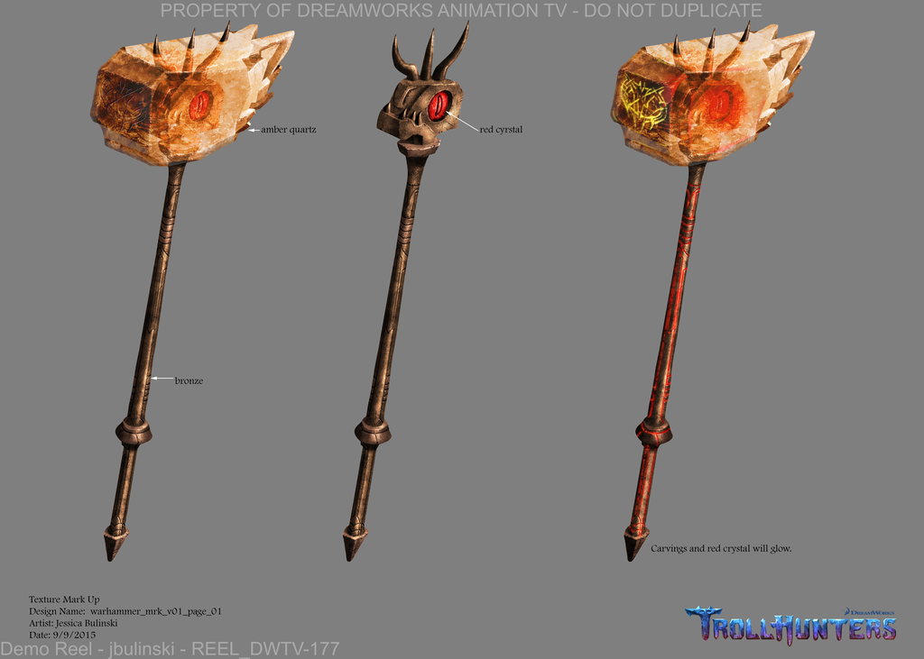 Visual Effects, Color, and Texture Design — Trollhunters: Tales Of Arcadia