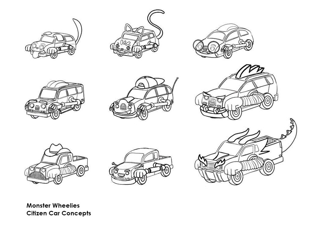 Citizen Car Concepts — Visual Development