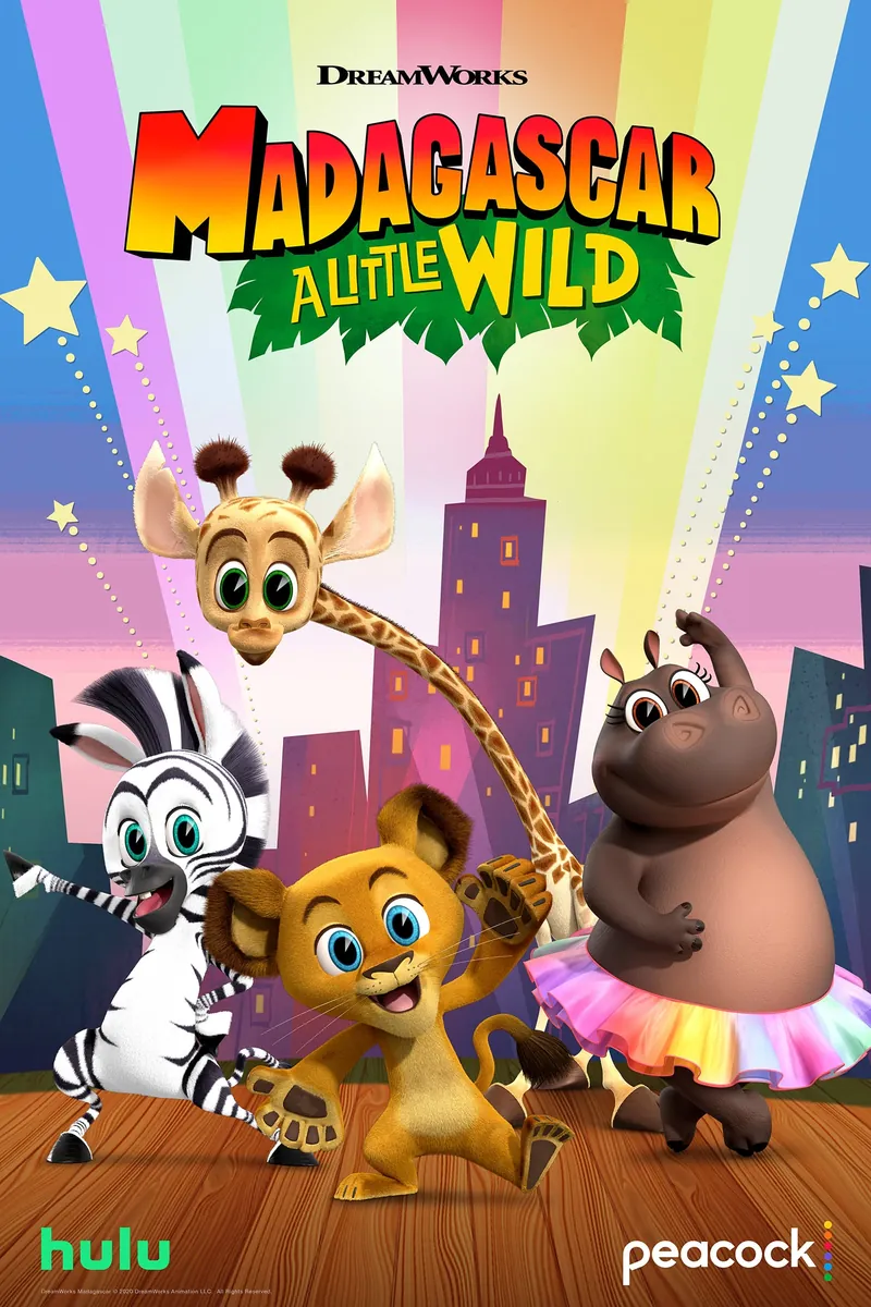 Madagascar A Little Wild — poster